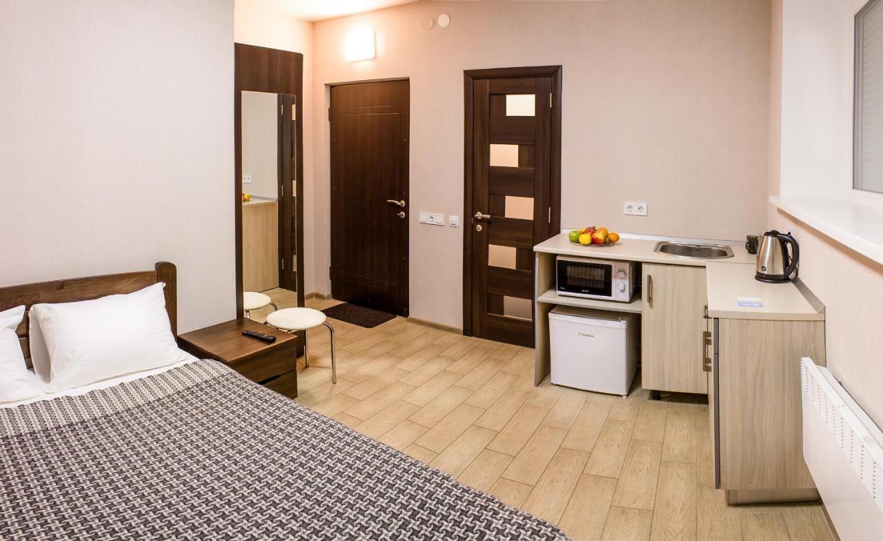 Apart Hotel Smart Studio Charkiv Rum bild